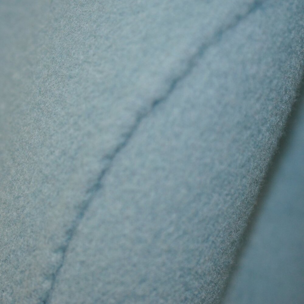 Beautiful tailored detail wool robins egg blue wool Talbots Jacket 24 W - Picture 4 of 5